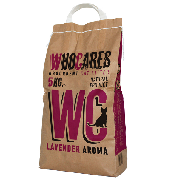 Who Cares WC Lavander ВІСІ ЛАВАНДА поглинальний наповнювач для котячого туалету