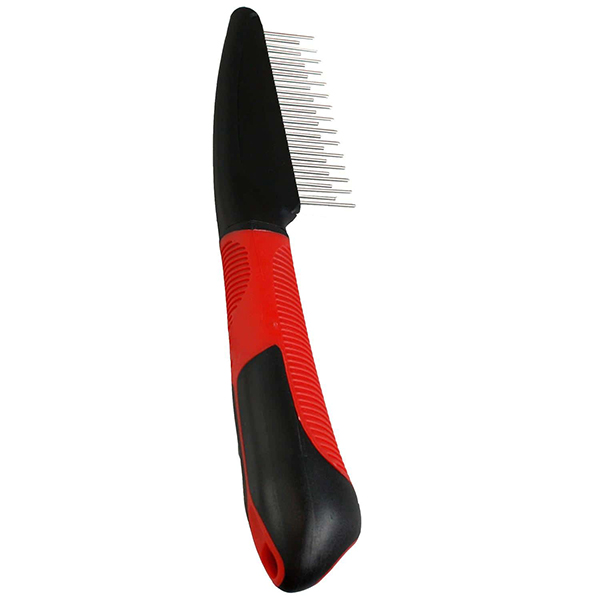 Flamingo Comb Rotating Teeth SH-L ФЛАМІНГО ГРЕБІНЕЦЬ УНІВЕРСАЛЬНИЙ з обертовими зубцями різної довжини для собак