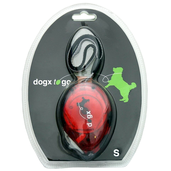 Flamingo Dogx2GO Belt Glassy S ФЛАМІНГО БЕЛТ ГЛАССІ повідець рулетка для собак до 12кг, світловідбивна стрічка 2м