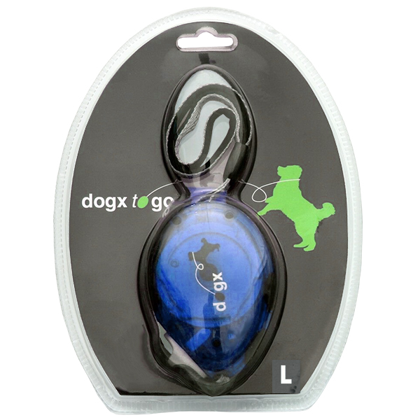 Flamingo Dogx2GO Belt Glassy L ФЛАМІНГО БЕЛТ ГЛАССІ повідець рулетка для собак до 35кг, світловідбивна стрічка 2м