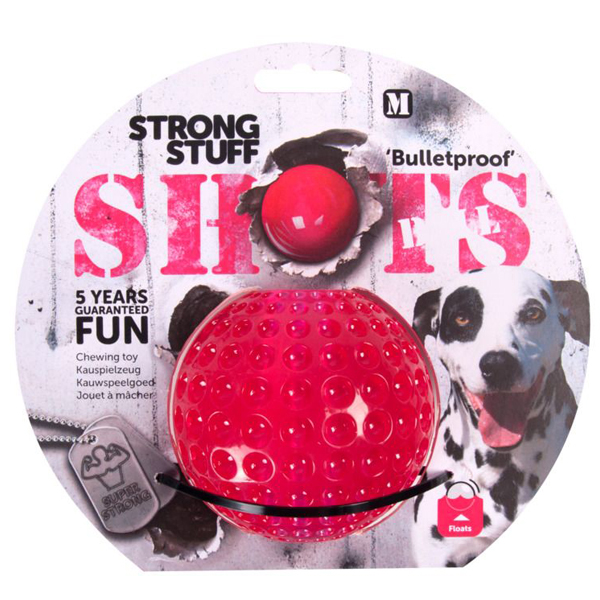 Flamingo Shots Ball ФЛАМІНГО ШОТС ШАР суперміцна іграшка для собак