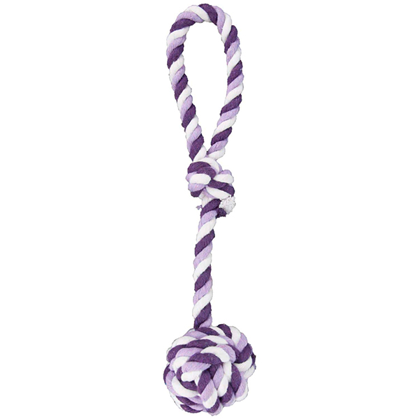 Flamingo Cotton Rope Knot ФЛАМІНГО КАНАТ З ВУЗЛОМ іграшка для собак