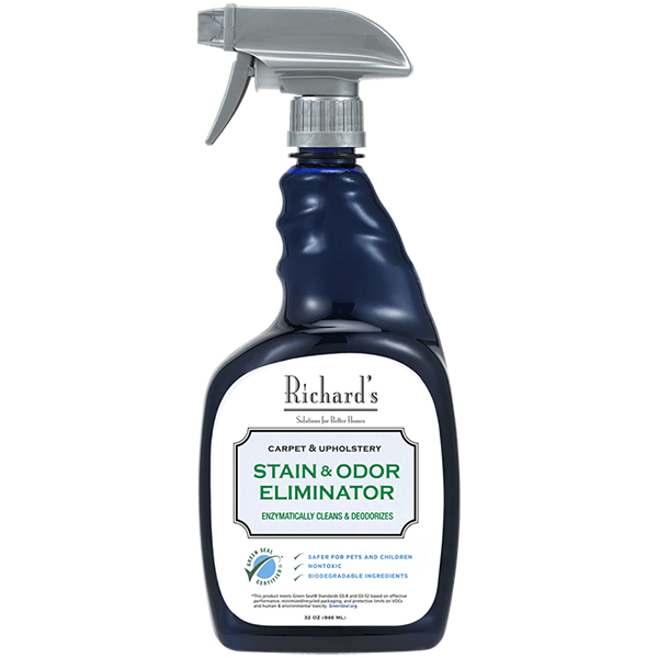 SynergyLabs Richard’s Organics Stain & Odor Eliminator РІЧАРДС ОРГАНІКС КИЛИМ ТА ОББИВКА органічний засіб для виведення плям і запахів