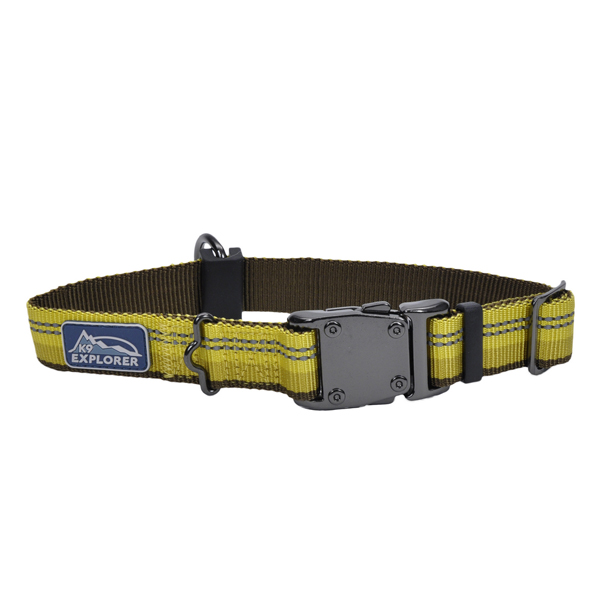 Coastal K9 Explorer Collar КОСТАЛ К9 ЕКСПЛОРЕР світловідбивний нашийник для собак, 2.5х30-46см