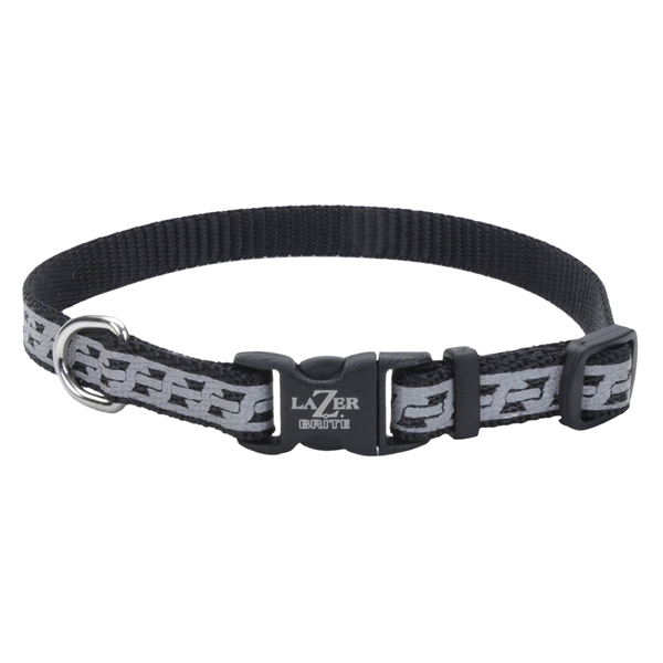 Coastal Lazer Brite Reflective Collar КОСТАЛ ЛАЗЕР БРАЙТ світловідбивний нашийник для собак, 1х20-30см