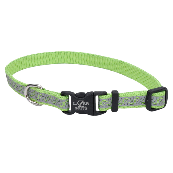 Coastal Lazer Brite Reflective Collar КОСТАЛ ЛАЗЕР БРАЙТ світловідбивний нашийник для собак, 1х20-30см