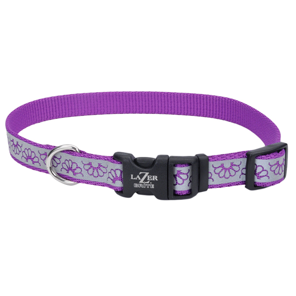Coastal Lazer Brite Reflective Collar КОСТАЛ ЛАЗЕР БРАЙТ світловідбивний нашийник для собак, 1.6х30-46см