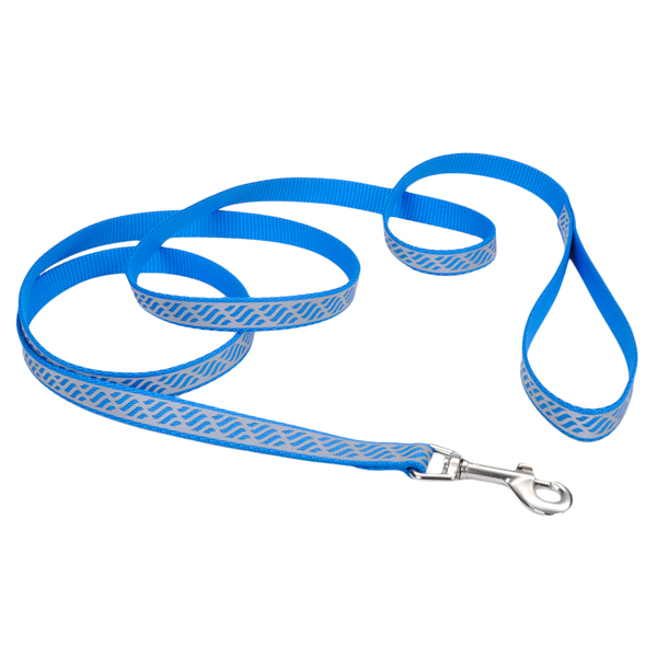 Coastal Lazer Brite Reflective Leash КОСТАЛ ЛАЗЕР БРАЙТ світловідбивний повідець для собак, 1.6смХ1.2м