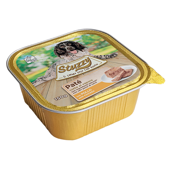 Stuzzy Dog Chicken ШТУЗІ КУРКА корм для собак, паштет, 150г