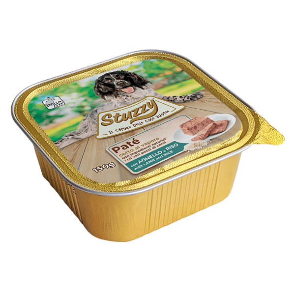 Stuzzy Dog Lamb Rice ШТУЗІ ЯГНЯ РИС корм для собак, паштет, 150г