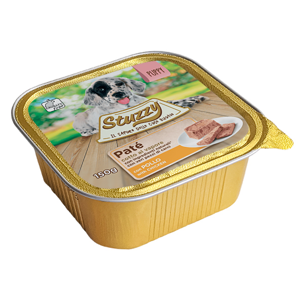 Stuzzy Dog Puppy ШТУЗІ ДЛЯ ЦУЦЕНЯТ корм для цуценят, паштет, 150г