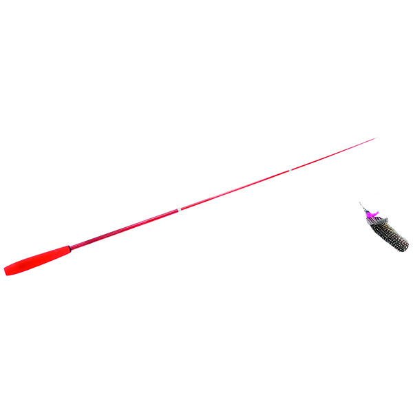 Coastal Turbo Telescoping Flying Teaser КОСТАЛ ТУРБО ТЕЛЕСКОПІЧНА ВУДКА іграшка для котів