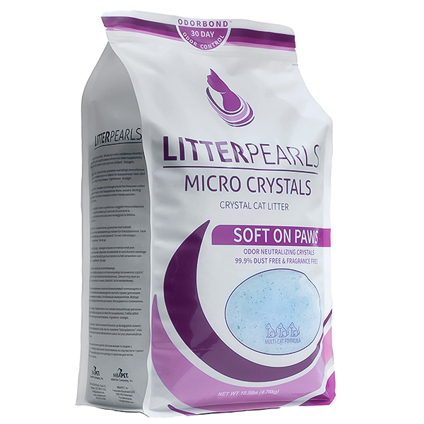 Litter Pearls Micro Crystals ЛІТТЕР ПЕРЛС МІКРО КРІСТАЛС кварцовий силікагелевий наповнювач для туалетів котів