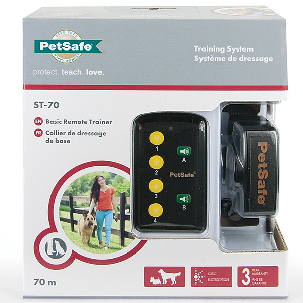 PetSafe Basic Remote Trainer ПЕТСЕЙФ БАЗОВИЙ ДИСТАНЦІЙНИЙ ТРЕНЕР електронний нашийник для собак, з пультом, до 70м