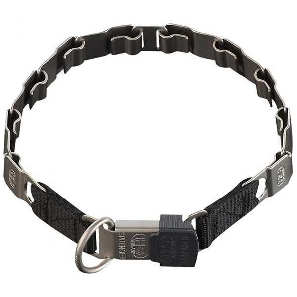 Sprenger NeckTech Fun СПРЕНГЕР НЕКТЕК ФАН пластинчастий нашийник для собак, замок ClicLock, нержавіюча сталь