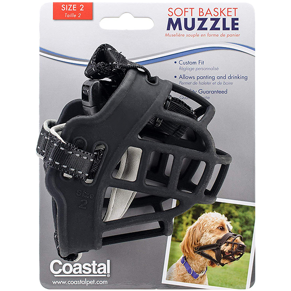 Coastal Soft Basket Muzzle КОСТАЛ СОФТ БАСКЕТ МАЗЛ силіконовий намордник для собак
