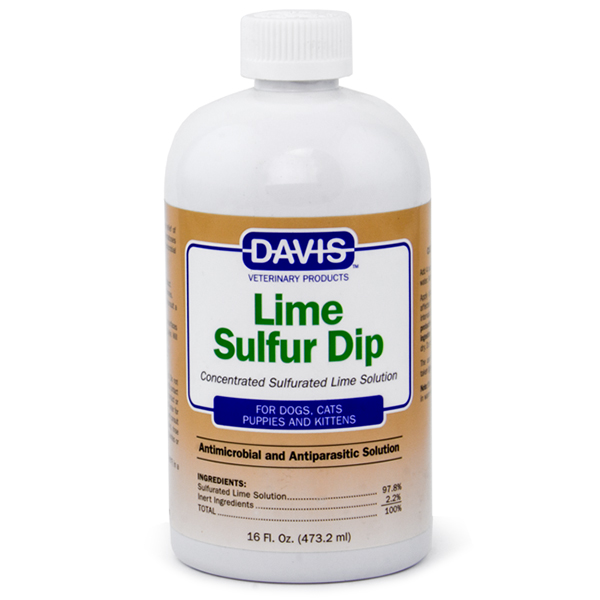 Davis Lime Sulfur Dip ДЕВІС ЛАЙМ СУЛЬФУР антимікробний і антипаразитарний засіб для собак і котів, концентрат