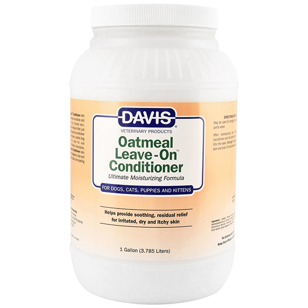 Davis Oatmeal Leave-On Conditioner ДЕВІС ВІВСЯНЕ БОРОШНО суперзволожувальний кондиціонер для собак і котів, концентрат