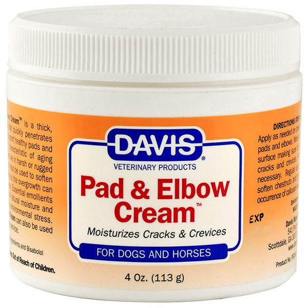 Davis Pad & Elbow Cream ДЕВІС ЗАГОЮВАЛЬНИЙ крем для лап і ліктів собак та коней