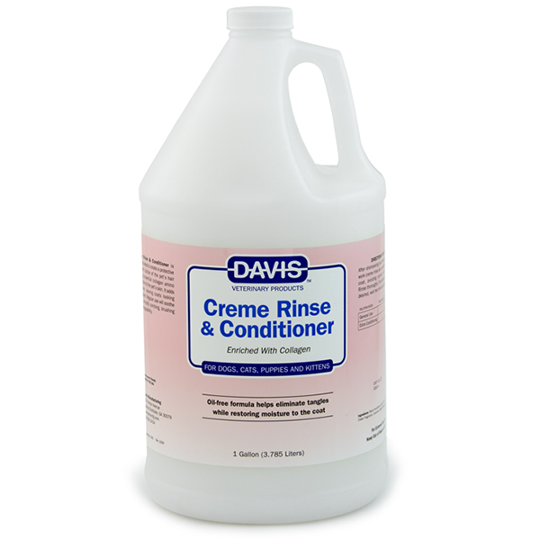 Davis Creme Rinse & Conditioner ДЕВІС КРЕМ РІНЗ ополіскувач та кондиціонер з колагеном для собак і котів, концентрат