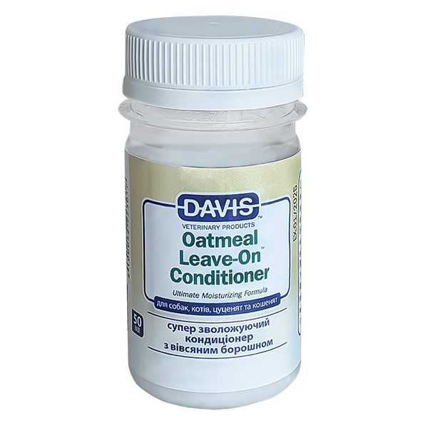 Davis Oatmeal Leave-On Conditioner ДЕВІС ВІВСЯНЕ БОРОШНО суперзволожувальний кондиціонер для собак і котів, концентрат