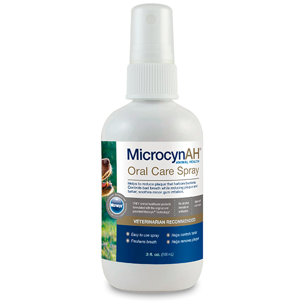 Microcyn Oral Care Spray МІКРОЦИН спрей для догляду за пащею всіх видів тварин