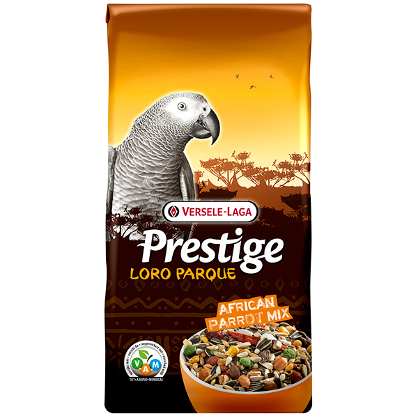 Versele-Laga Prestige Loro Parque African Parrot Mix ВЕРСЕЛЕ-ЛАГА ПРЕСТИЖ ЛОРО ПАРК АФРИКАНСЬКИЙ ПАПУГА повнораціонний корм для середніх та великих африканських папуг