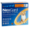 НЕКСГАРД СПЕКТРА таблетка від бліх, кліщів, гельмінтів  для собак 2-3,5 кг