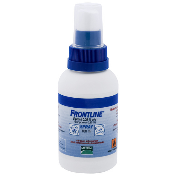 Frontline Spray ФРОНТЛАЙН спрей від бліх і кліщів для собак і котів