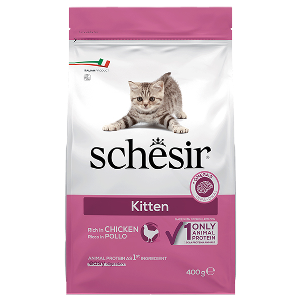 Schesir Cat Kitten ШЕЗІР КОШЕНЯ КУРКА сухий монопротеїновий корм для кошенят
