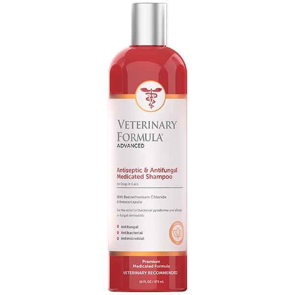 Veterinary Formula CC Antiseptic&Antifungal Shampoo ВЕТЕРИНАРНА ФОРМУЛА АНТИСЕПТИЧНИЙ і ПРОТИГРИБКОВИЙ лікувальний шампунь для собак і котів