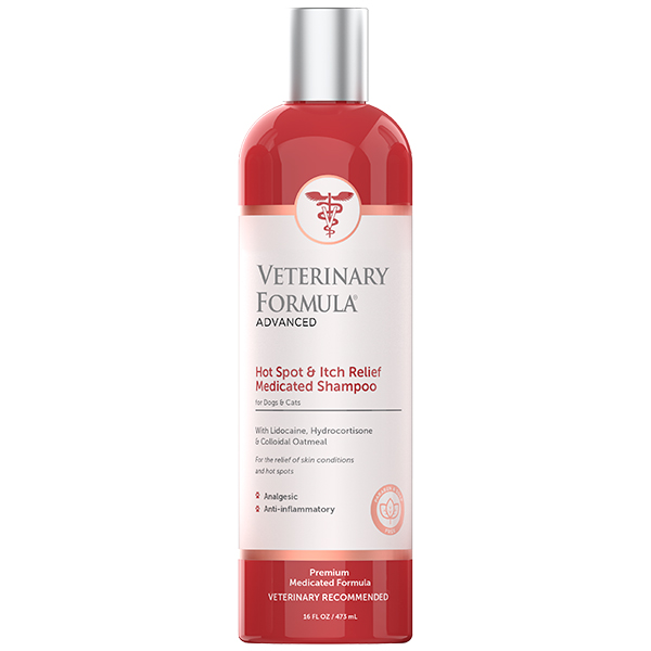 Veterinary Formula CC Hot Spot & Itch Relief Shampoo ВЕТЕРИНАРНА ФОРМУЛА АНТИАЛЕРГЕННИЙ лікувальний шампунь для собак і котів