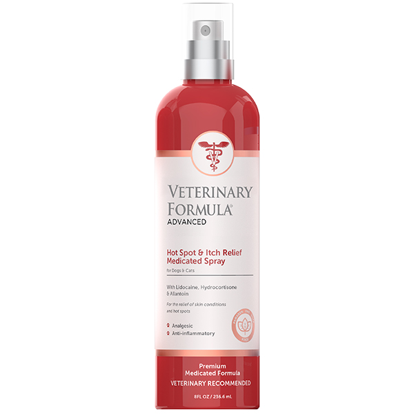 Veterinary Formula CC Hot Spot & Itch Relief Spray ВЕТЕРИНАРНА ФОРМУЛА АНТИАЛЕРГЕННИЙ лікувальний спрей для собак і котів