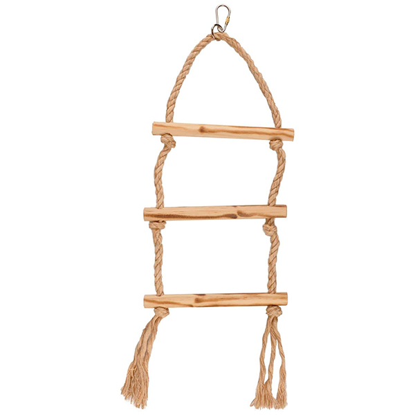 Flamingo Parakeet Toy Rope Swing ФЛАМІНГО МОТУЗЯНА ГОЙДАЛКА іграшка для папуг
