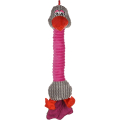 Flamingo Bird With Feet ФЛАМІНГО ПТАХ З ЛАПАМИ м’яка іграшка з пищалкою для собак