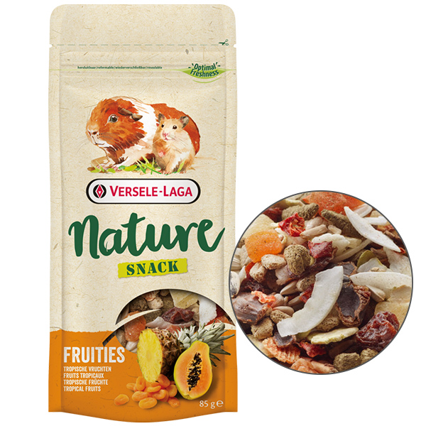 Versele-Laga Nature Snack Fruities ВЕРСЕЛЕ-ЛАГА НАТЮР СНЕК ФРУКТИ додатковий корм ласощі для кроликів і гризунів