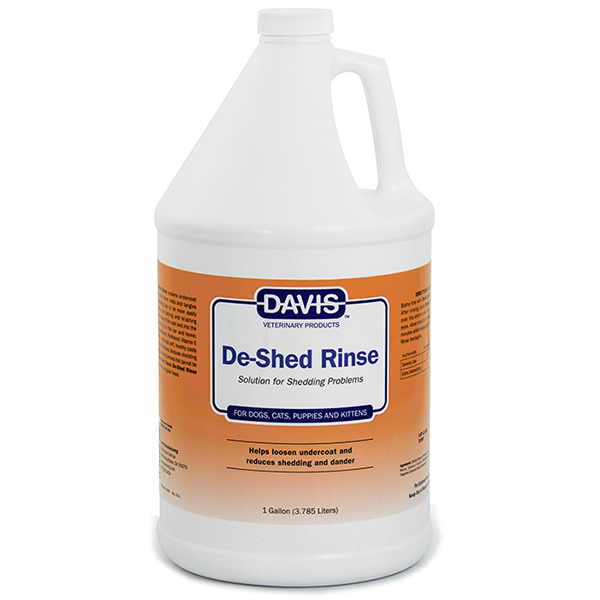 Davis De-Shed Rinse ДЕВІС ПОЛЕГШЕННЯ ЛИНЬКИ ополіскувач для собак і котів, концентрат