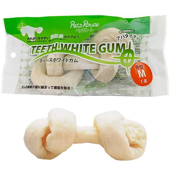 Petz Route Teeth White Gum ПЕТС РУТ КІСТКА ДЛЯ ЧИЩЕННЯ ЗУБІВ жувальні ласощі для собак