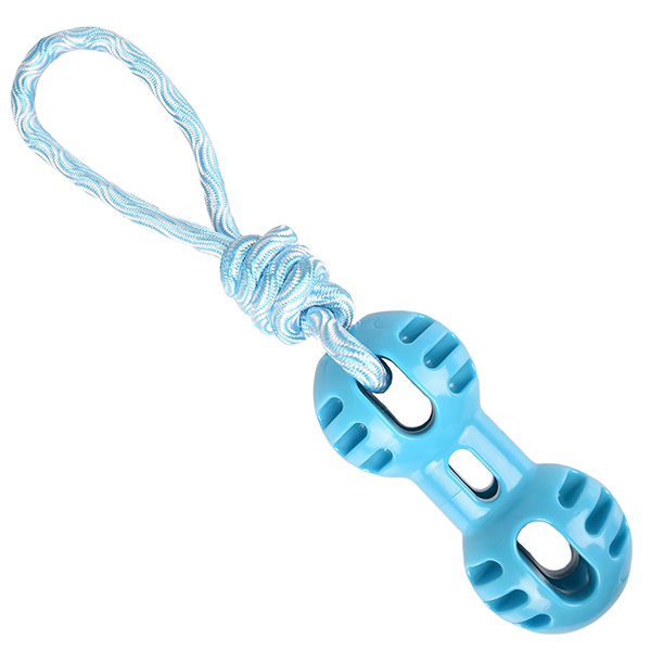 Flamingo Rudo Dumbbell With Rope ФЛАМІНГО РУДО ГАНТЕЛЬ З МОТУЗКОЮ іграшка для собак