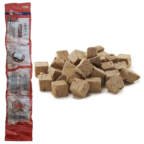 CattyMan Freeze Dried Beef Liver Dice КЕТТІМЕН ЯЛОВИЧА ПЕЧІНКА сублімовані ласощі для котів