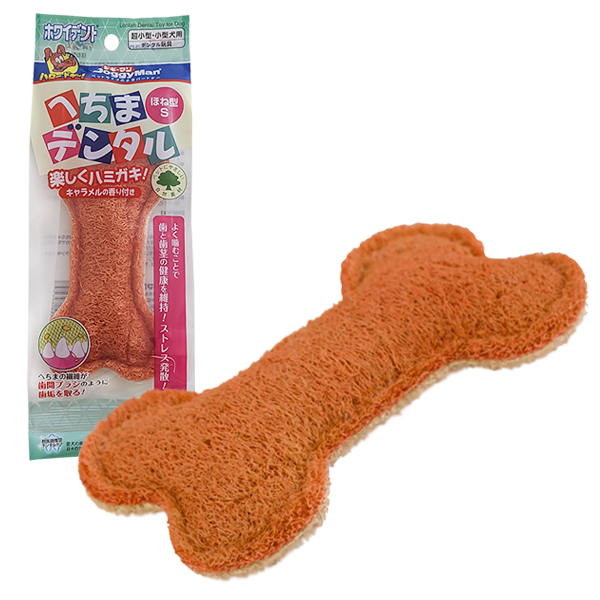 DoggyMan Loofah Bone ДОГГІМЕН КІСТКА ЛЮФА жувальна іграшка для чищення зубів собак