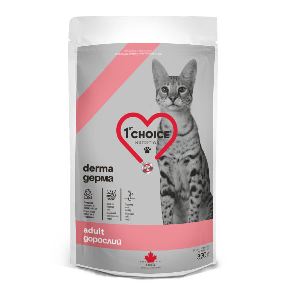 1st Choice Adult Derma ФЕСТ ЧОЙС ДЕРМА сухий дієтичний корм для котів