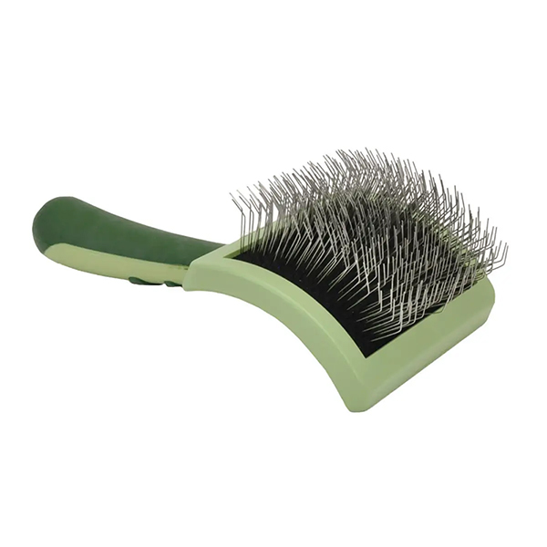 Safari Curved Firm Slicker Brush САФАРІ ВИГНУТА ПУХОДЕРКА для собак із довгою шерстю