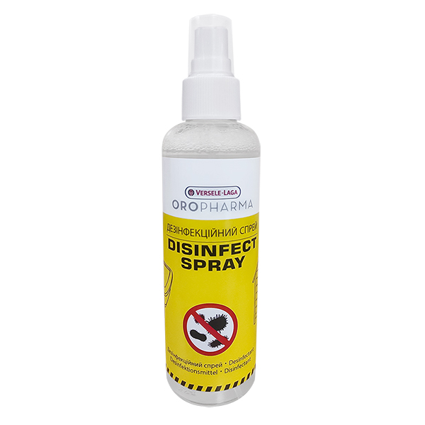 Oropharma Disinfect Spray ОРОФАРМА ДЕЗІНФЕКЦІЙНИЙ СПРЕЙ бактерицид, фунгіцид, віруліцид для всіх тварин