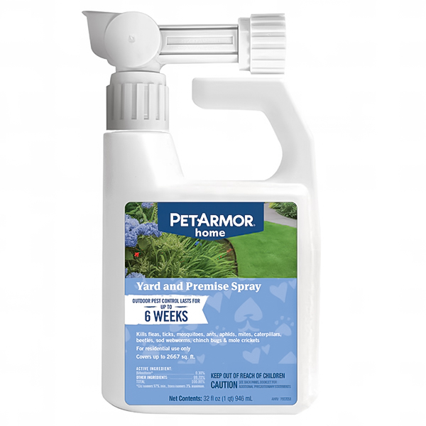 PetArmor Home Yard and Premise ПЕТАРМОР ХОУМ ЯРД спрей від бліх, кліщів, комарів, комах надворі та в нежитлових приміщеннях