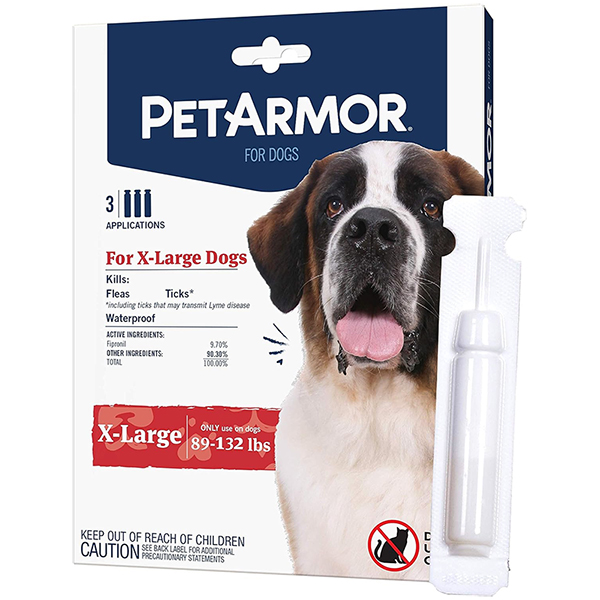 PetArmor X-Large ПЕТАРМОР краплі від бліх, кліщів, вошей для собак 40-60кг, 4.02мл