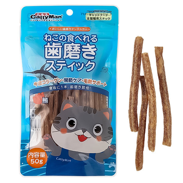 CattyMan Chewing Stick Tuna КЕТТІМЕН ПАЛИЧКА ТУНЕЦЬ жувальні ласощі для котів