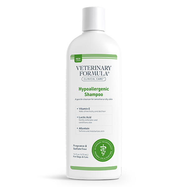 Veterinary Formula Clinical Care Hypoallergenic Shampoo ВЕТЕРИНАРНА ФОРМУЛА ГІПОАЛЕРГЕННИЙ лікувальний шампунь для собак і котів з алергією або чутливою шкірою