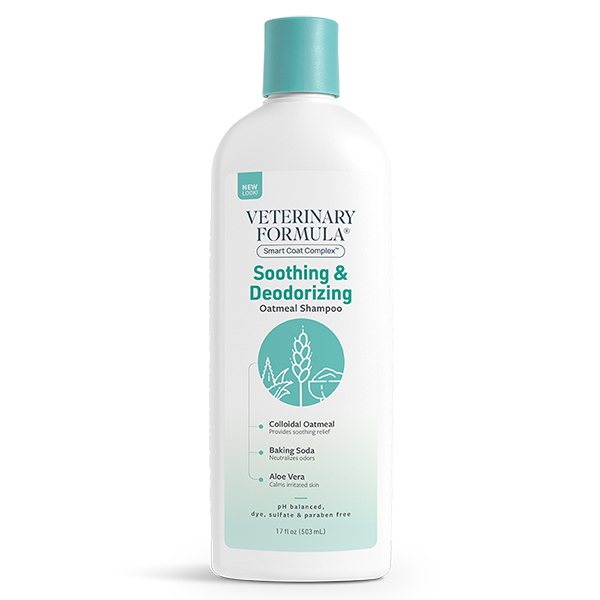 Veterinary Formula SCC Soothing & Deodorizing Oatmeal Shampoo ВЕТЕРИНАРНА ФОРМУЛА ЗАСПОКІЙЛИВИЙ І ДЕЗОДОРУВАЛЬНИЙ шампунь для собак і котів