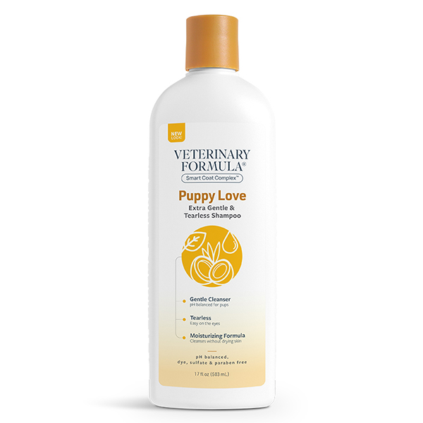 Veterinary Formula SCC Puppy Love Shampoo ВЕТЕРИНАРНА ФОРМУЛА ЛЮБОВ ЦУЦЕНЯТИ шампунь без сліз для цуценят і кошенят, собак і котів